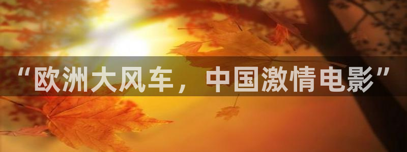 88影视网怎么免费看剧：“欧洲大风车，中国激情电影”